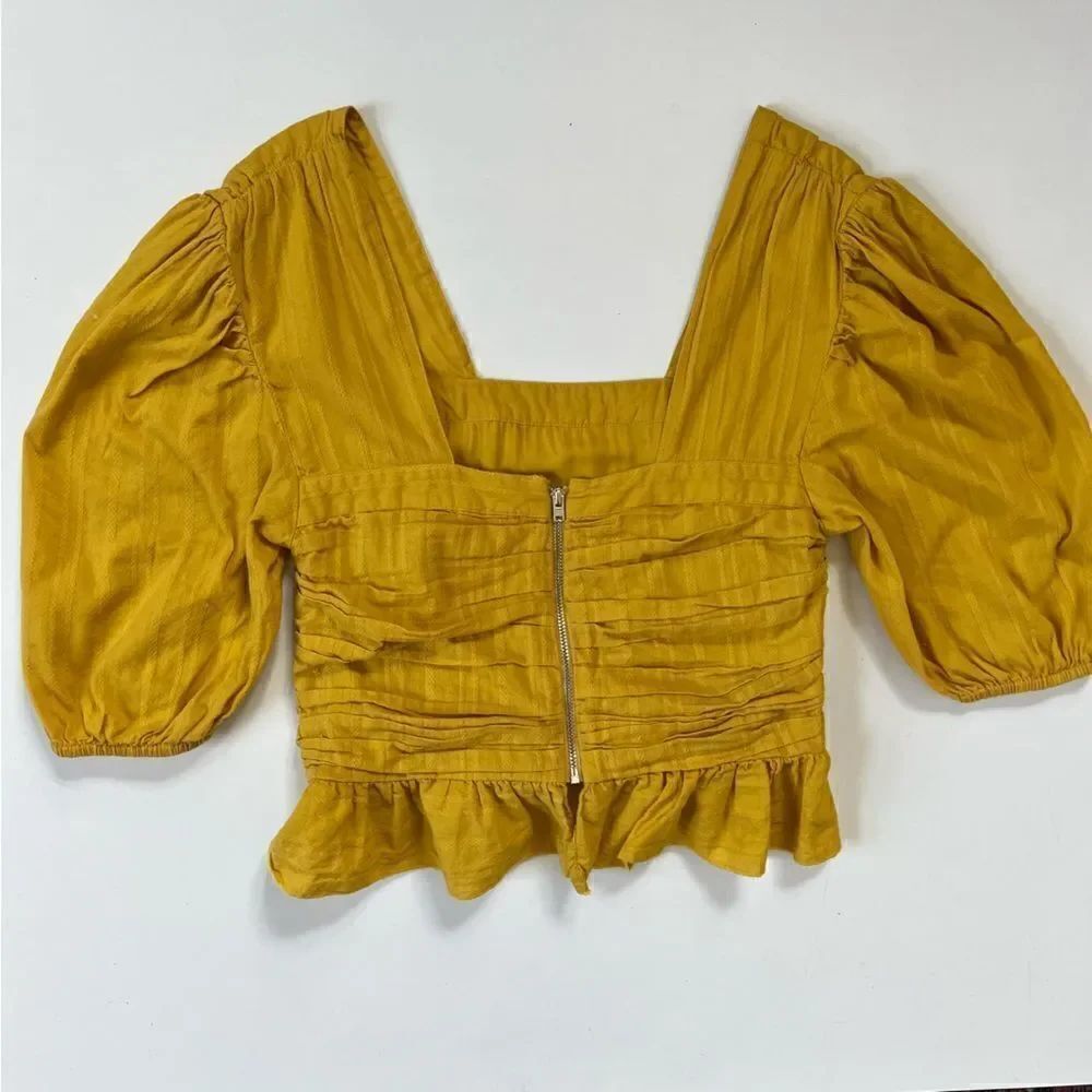 Tularosa Revolve Autry Mustard Top XS - Picture 9 of 12